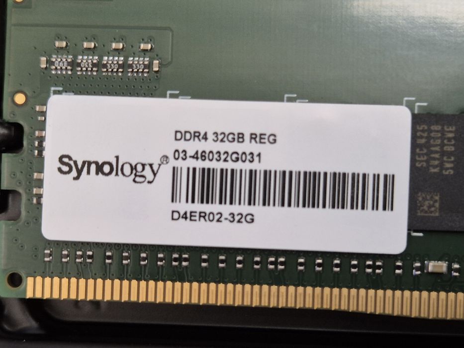 Pamięć RAM Synology 32GB RAM ECC D4RD-2666-32GB