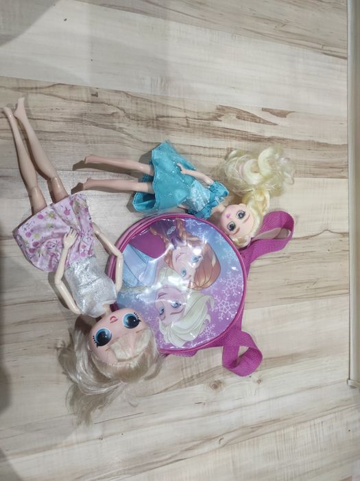 Lalki i torebka elsa
