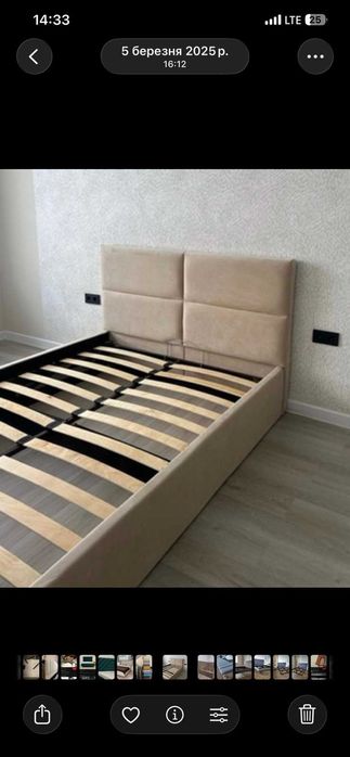 Продам односпальні і двоспальні ліжка