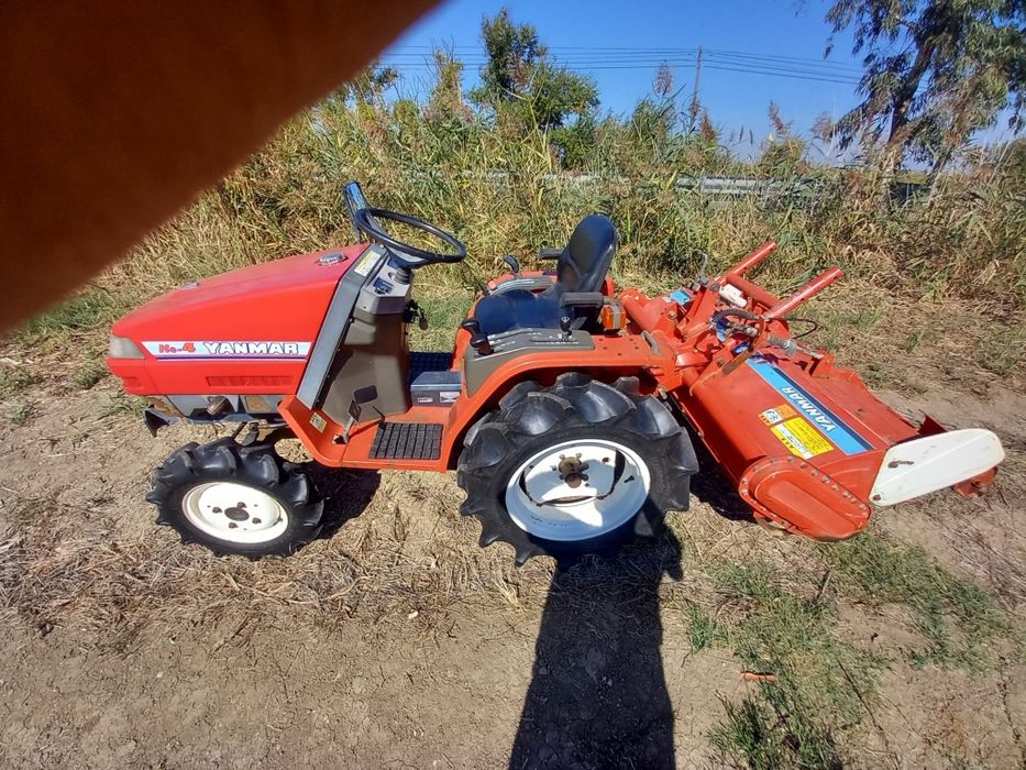 Trator yanmar ka 4 com frese