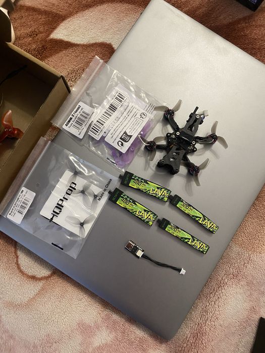 Tiny Whoop Mobeetle6 Happymodel та Air75 Betafpv кастом 75mm карбонова рама