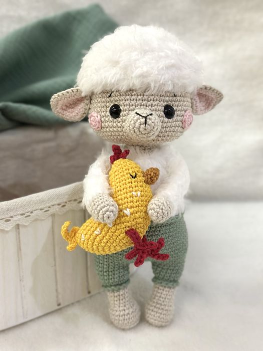 Ovelha amigurumi