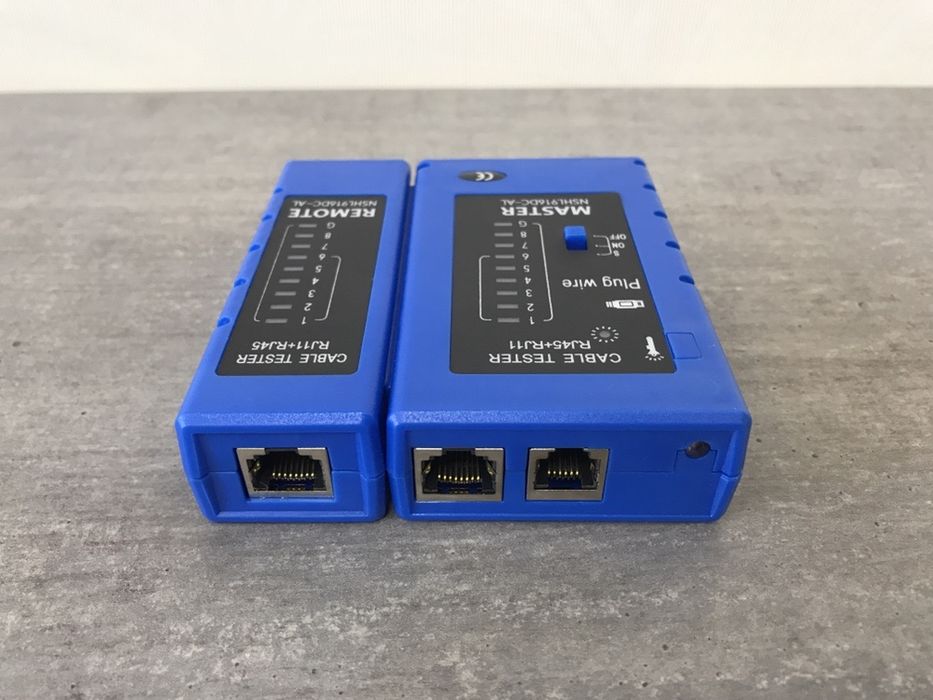 RJ45 RJ-45 Кабельный LAN тестер витой пары прозвонка сетевого кабеля