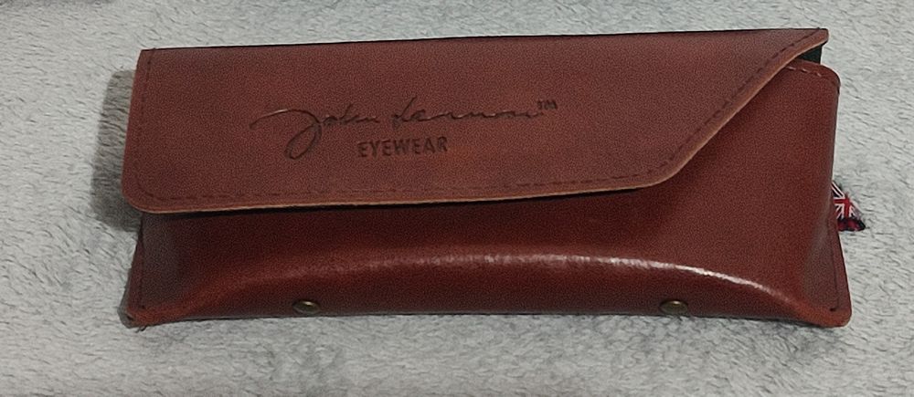 Estojo para óculos em Couro John Lennon