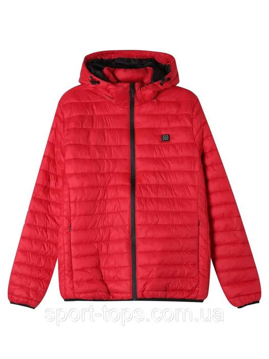 Куртка чоловіча з електропідігрівом за допомогою повербанку Glo-story