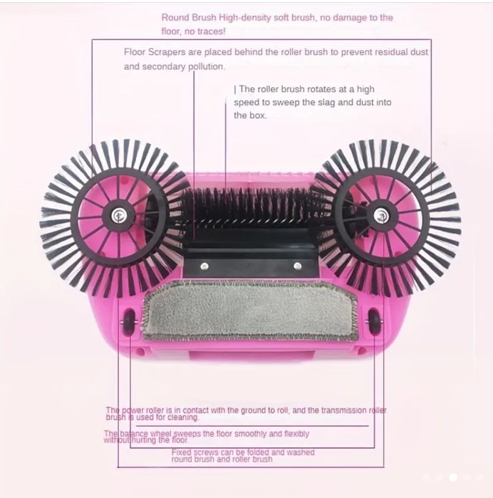 Vassoura multifuncional