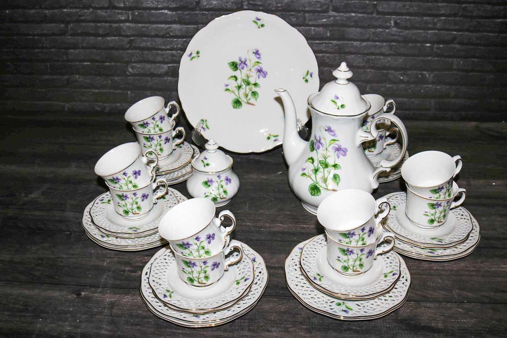 Serwis Svaneholm - fiołki