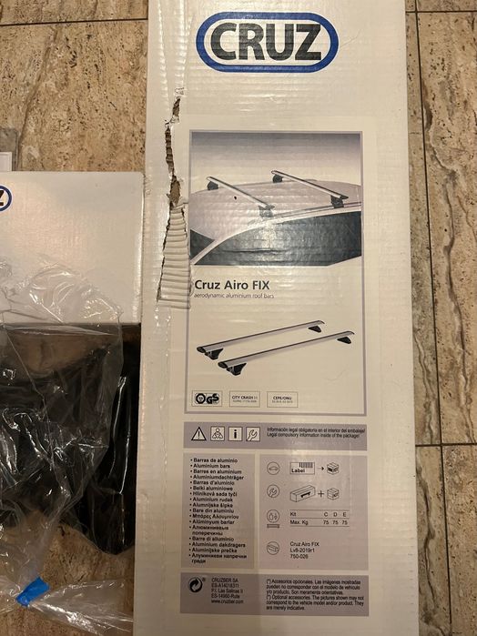 Nowy bagażnik dachowy-belki Kia Ceed/XCeed