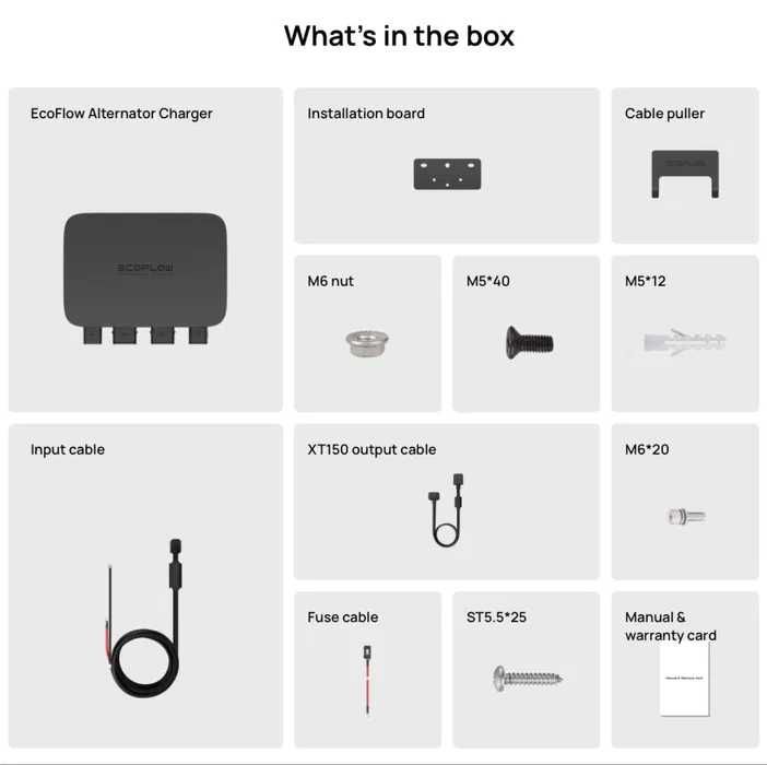 EcoFlow Alternator Charger 800W Автомобільна зарядна станція / НОВА