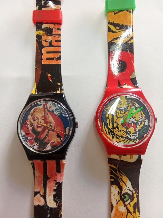 Relógios swatch" Serie limitada