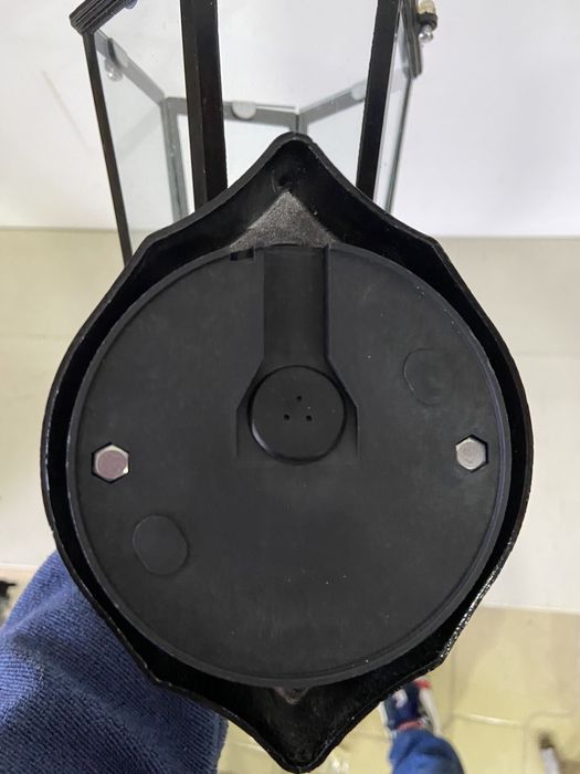 Candeeiro Exterior Preto