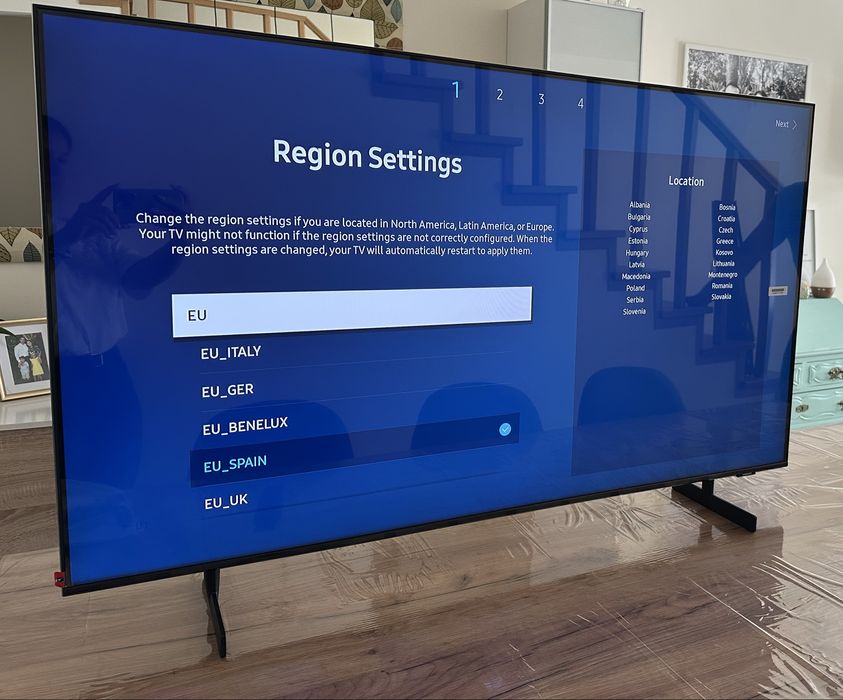 TV Samsung Smart 55" 4K