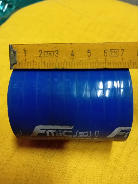 Łącznik silikonowy prosty 75mm