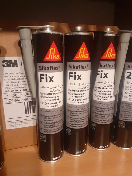 Sikaflex fix uszczelniacz do spoin stosoeany w motoryzacji