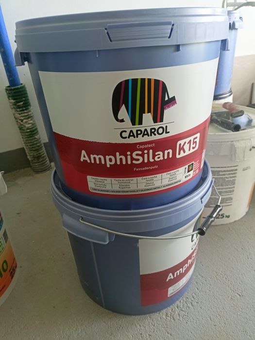 Caparol tynk silikonowy AmphiSilan K15 biały bazowy