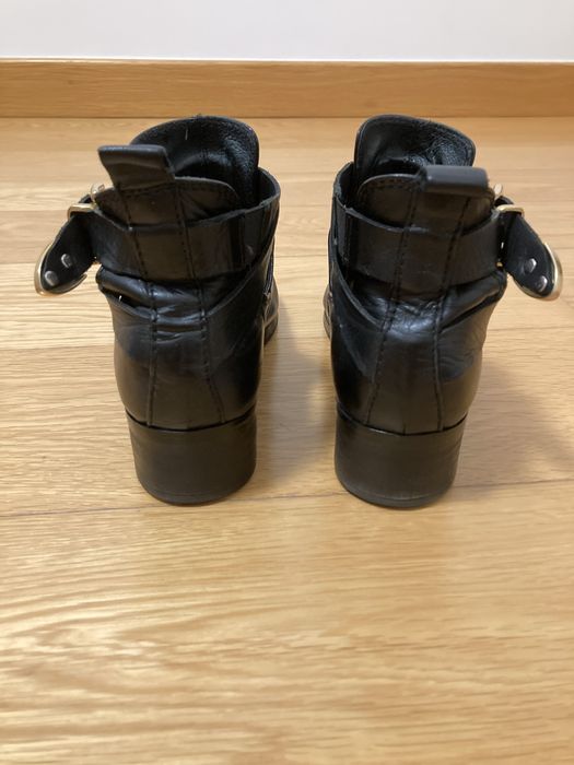 Botins pele preto Prof