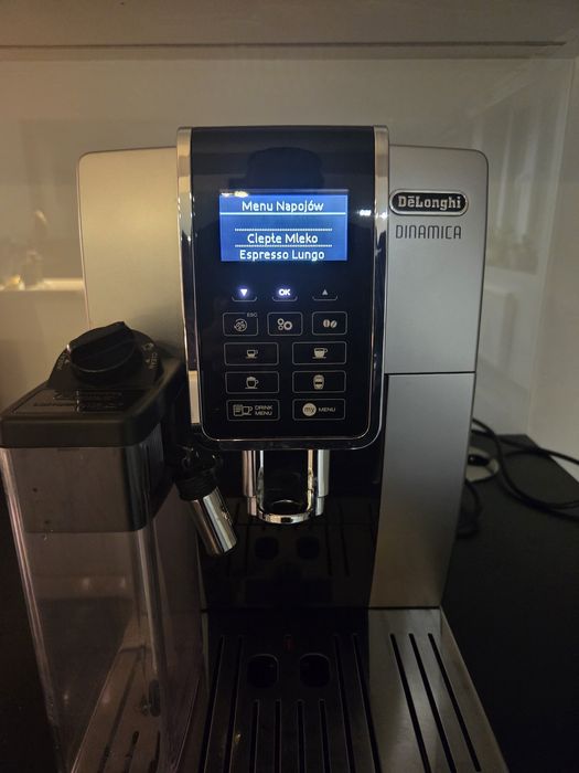 Ekspres De'Longhi Dinamica ECAM 350.55.SB | Zadbany | Serwisowany |