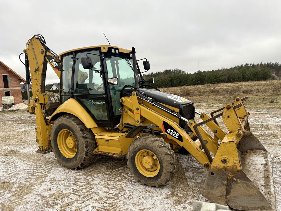 Cat 432E premier klima 5 biegow caterpillar 432e koparko ładowarka ...