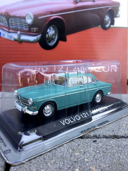 VOLVO 121 AMAZON #120-auta PRL,model,autka,kolekcja,plakat,folder