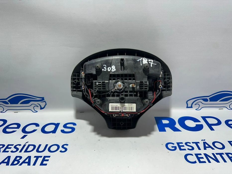 Airbag Volante Condutor Original PSA Peugeot 308 96810154ZD 2007 –