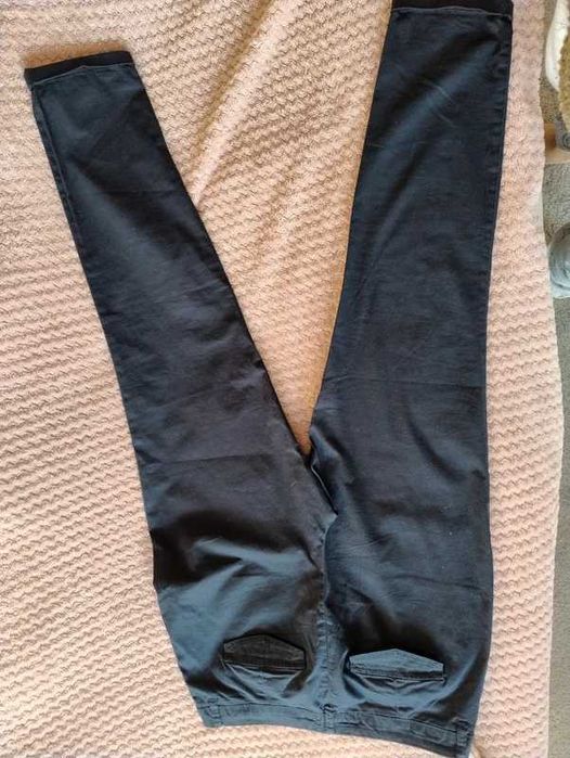 Spodnie Mohito,granatowe