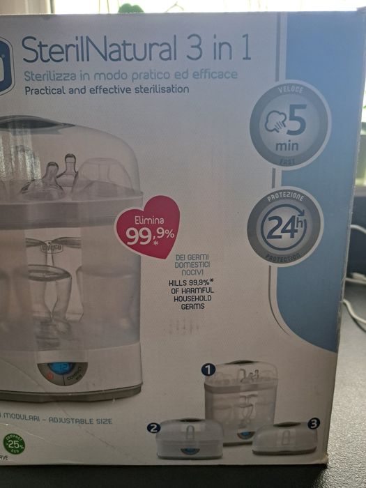 Sterylizator do butelek Chicco 3w1