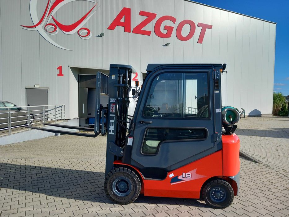 Widlak Heli 1,8 T 4,7 M Kabina LPG Wózek Widłowy