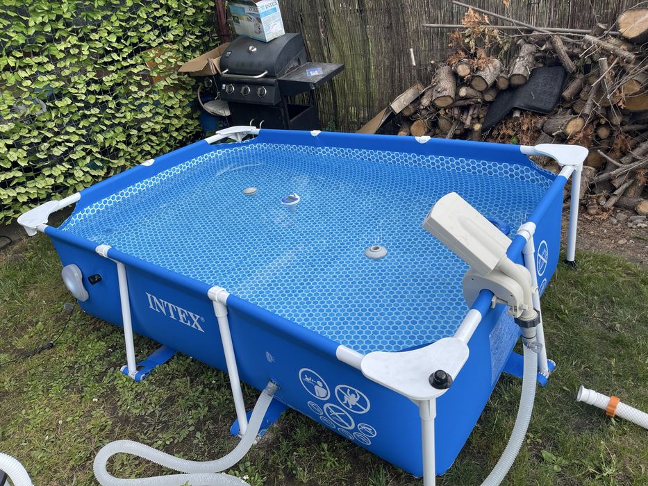 Intex basen stelażowy niebieski 260x160x65 cm