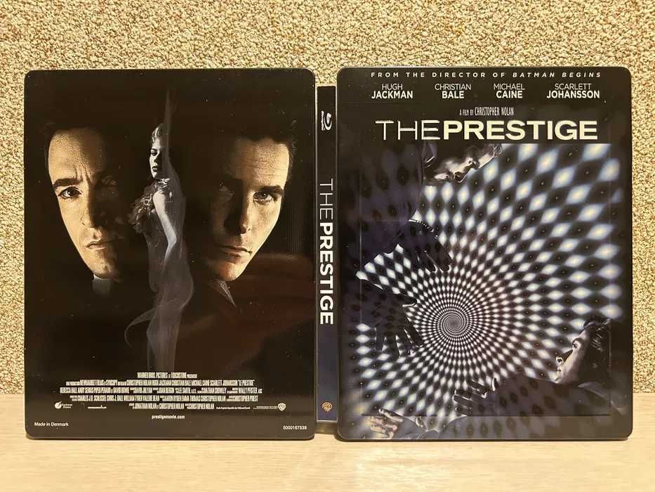 Steelbook 4K Ultra HD Blu-ray К.Нолан Интерстеллар/Начало/Престиж