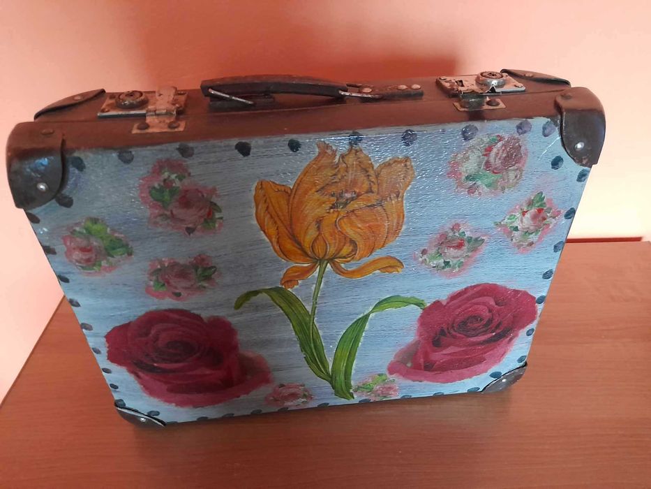 Stara walizka z 1960 roku