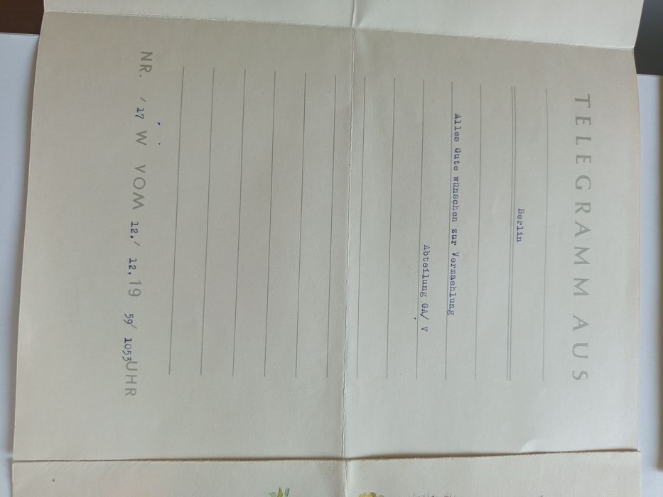 Stare,lata 1950-60 okolicznościowe Telegrafy