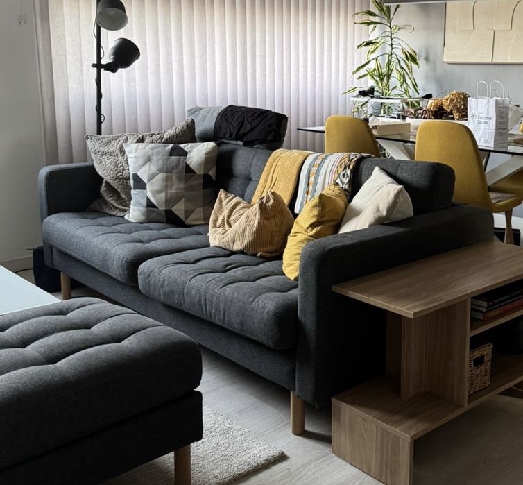 Sofá 3 lugares Landskrona