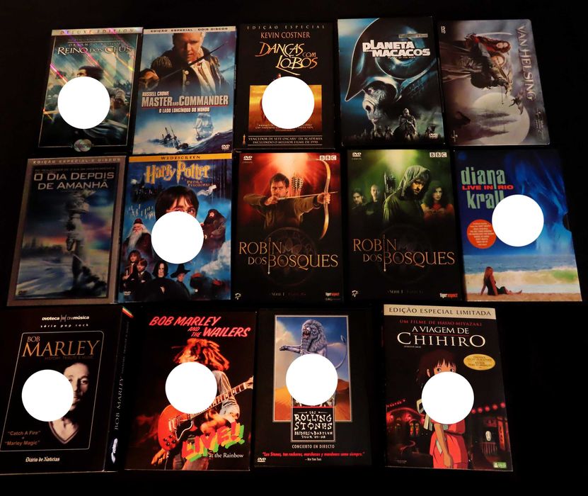 DVD's – Lote de 14 DVD's Edições Especiais