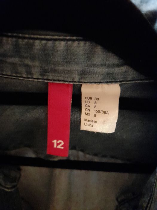 Koszula H&M jeans rozmiar 38