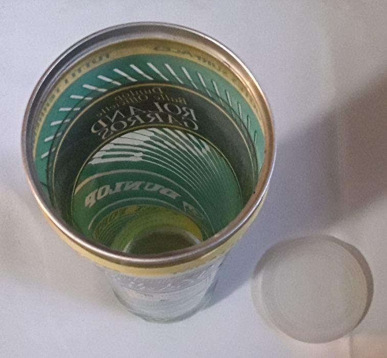 Caixa plástica vazia bolas ténis Dunlop Fort