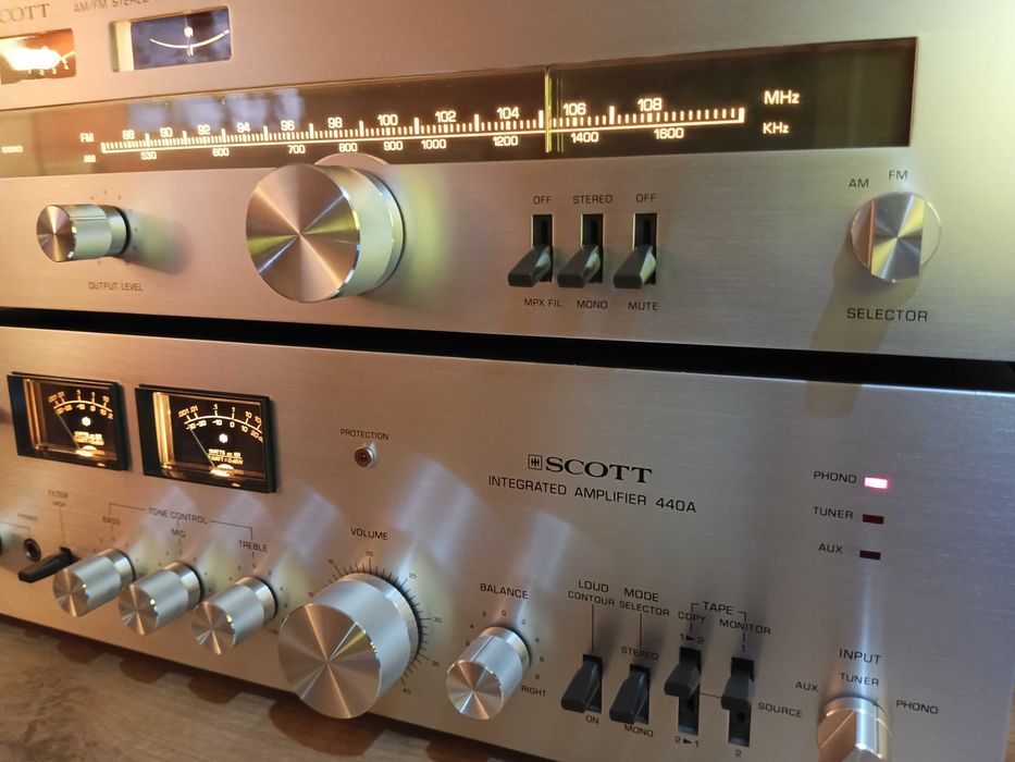 SCOTT Amplifier 440 A, Tuner 570 T