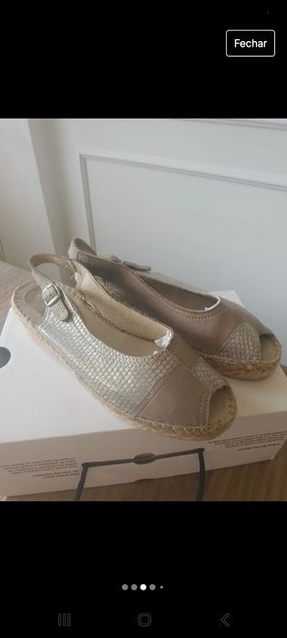 Sapatos AnaGabi palmilha pele 39