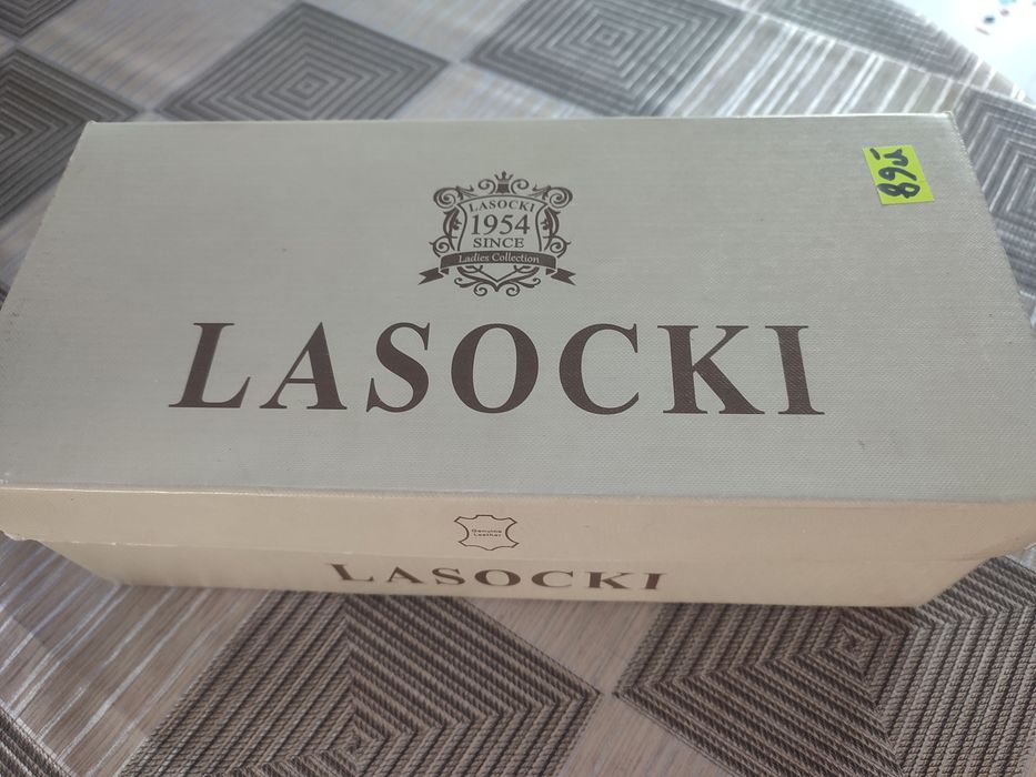 Lasocki super cena 38rozmiar, półbuty, obcas, czółenka CCC szpilki,