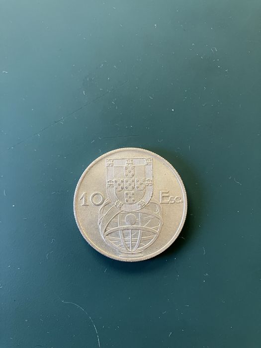 Moeda 10 Escudos Prata 1955