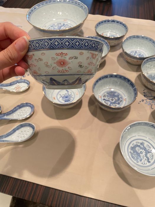 Porcelana Chinesa Bago de Arroz