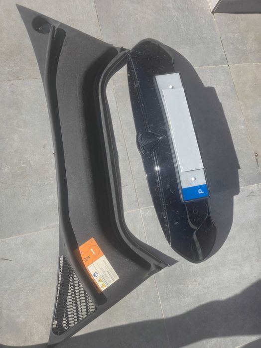 Grelha frente Tesla model S tampa cofre  espelho sensor estacionamento