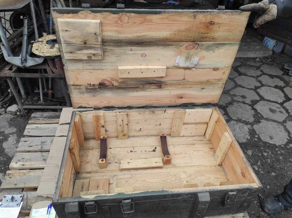 Skrzynia wojskowa na amunicje 125NB-A-D-81