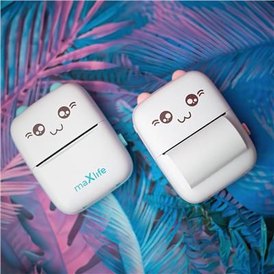 Drukarka termiczna Bluetooth MXTP-100 5 rolek