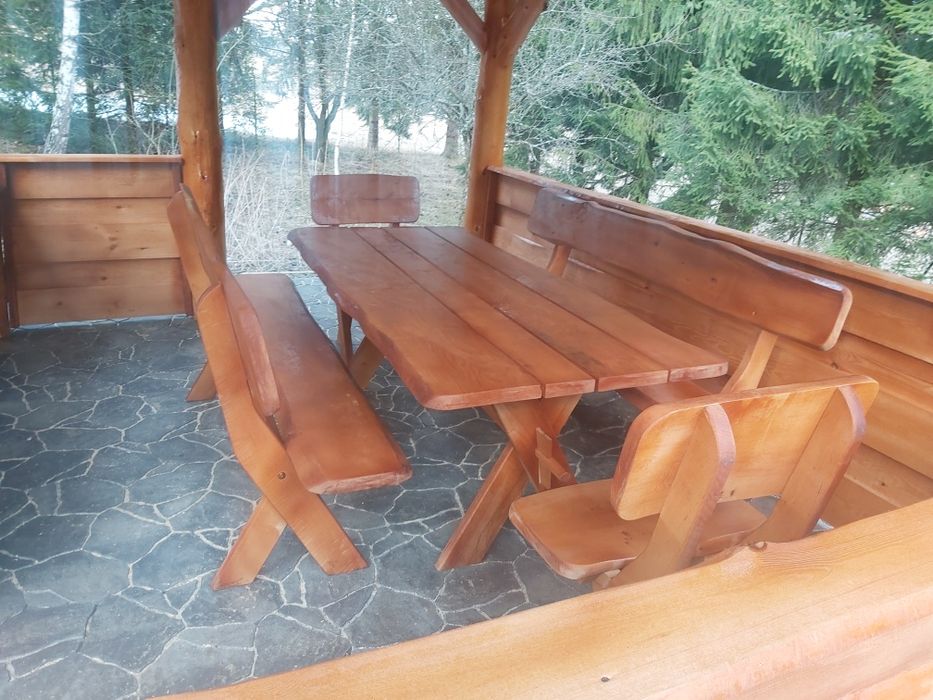 Meble ogrodowe do altany