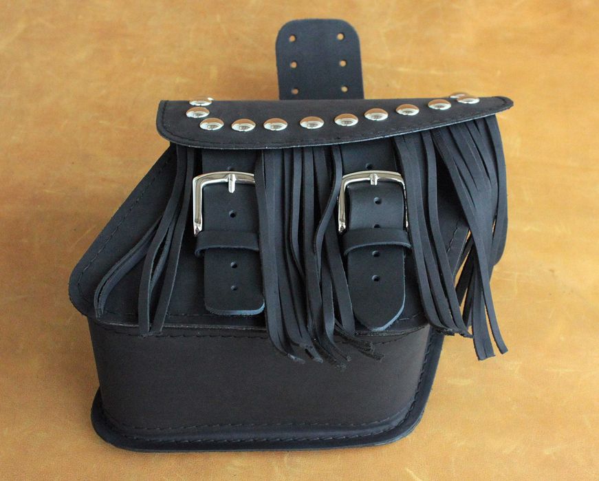 Sakwy S1850C skóra naturalna wyprzedaż motocyklowe boczne kufry SAKO