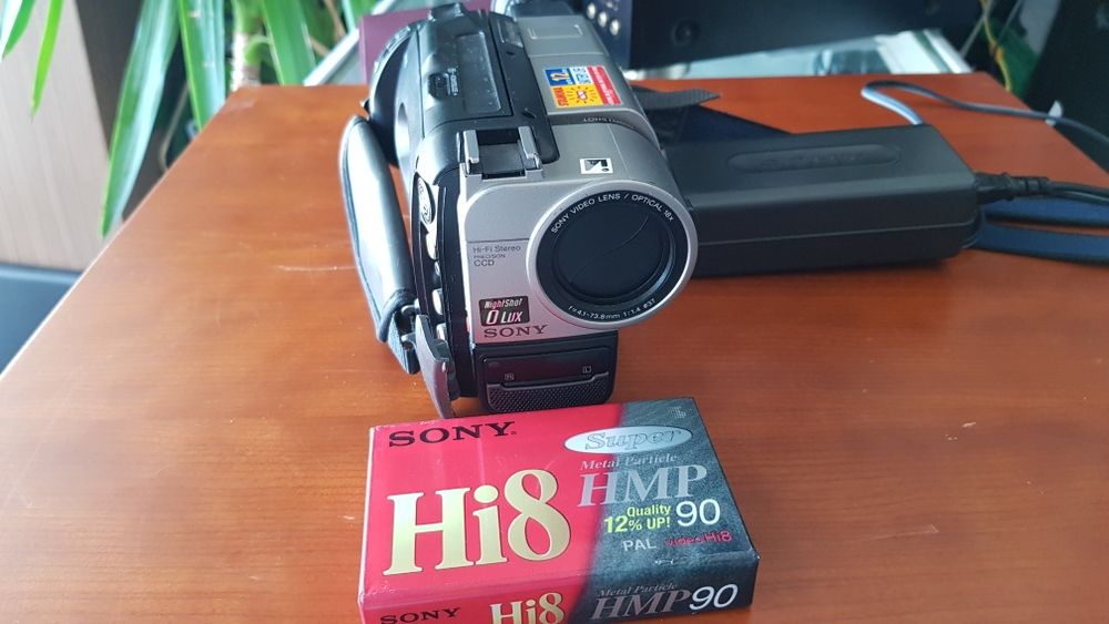 Camera de video Sony Hi-8mm