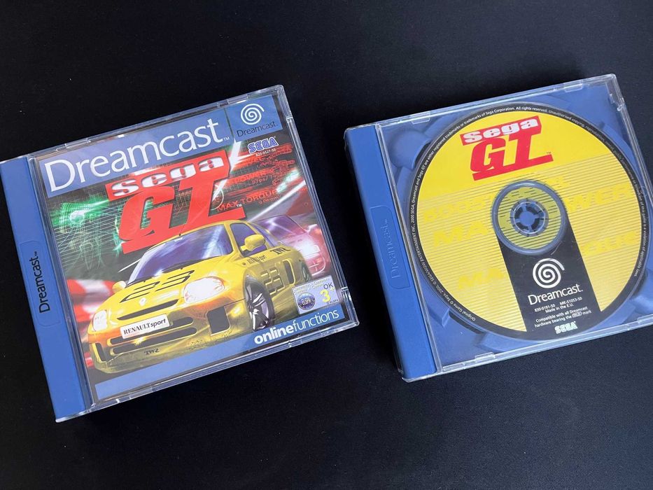 Два диска Sega GT (PAL, європейська версія) для SEGA Dreamcast