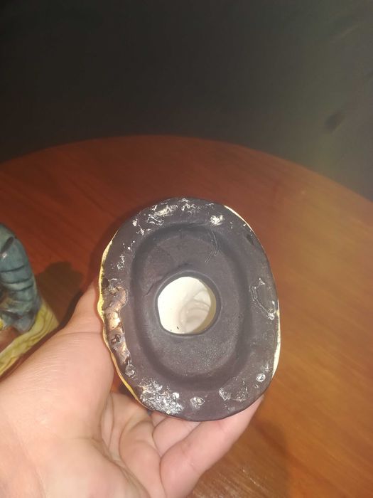 Estátuas Decorativas de Velhotes em Cerâmica