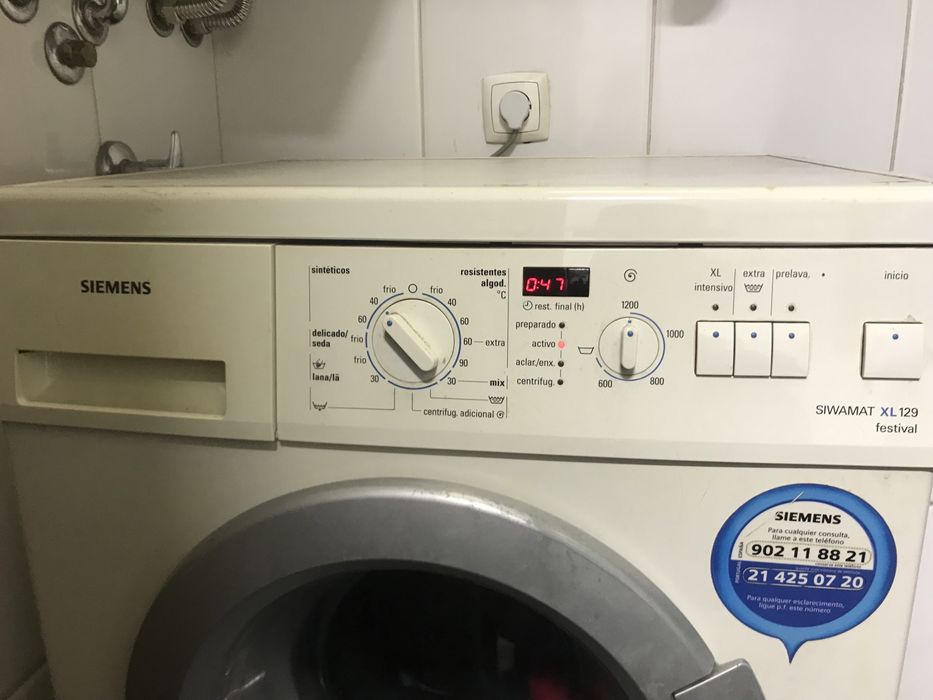 Maquina lavar roupa Siemens