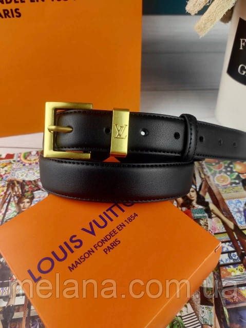 Кожаный женский ремень Louis Vuitton Луи Витон ЛВ